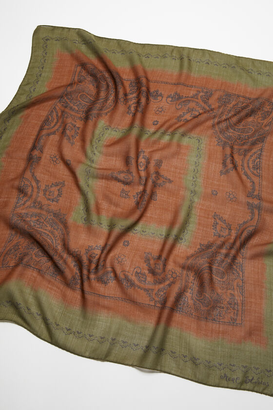 (image for) Pleasant Print light wool scarf